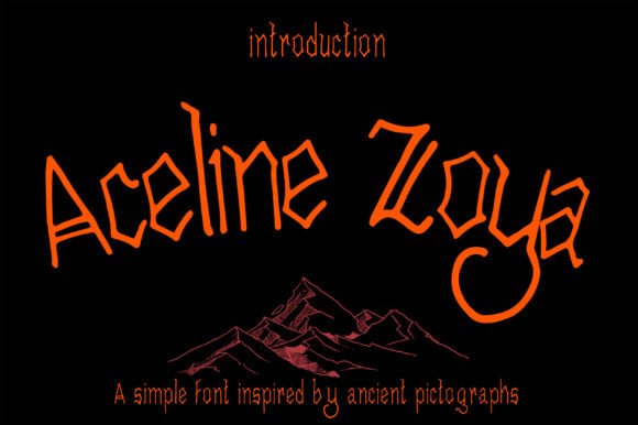 Aceline Zoya Font for Creative Projects