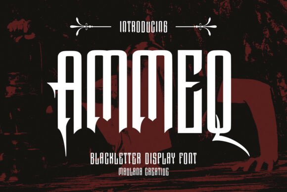 Ammeq: A Vintage Font for Modern Makers