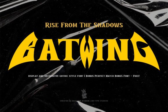 Bat Wing: A Bold Font for Web Design