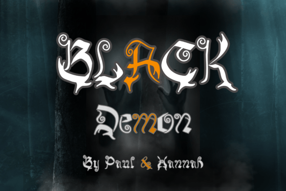 Black Demon Font Review