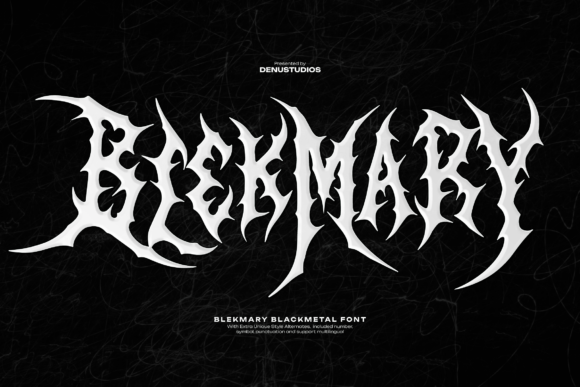 Blekmary: A Bold Blackletter for Web Design