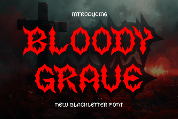 Bloody Grave Font for Bold Branding