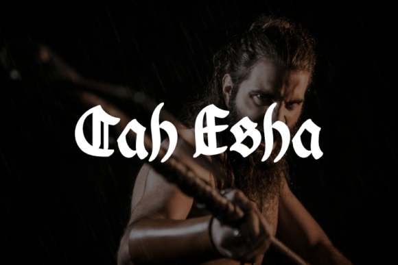 Cah Esha: A Timeless Typeface