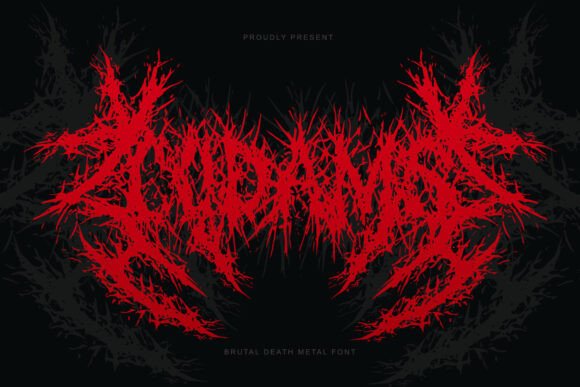 Codams: A Chaotic Blackletter Font