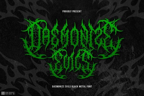 Daemonize Evils Font for Business