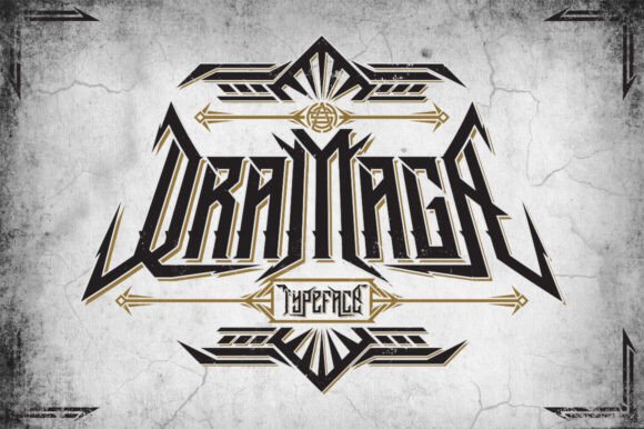Dramaga: A Bold Blackletter Font for Creative Expression