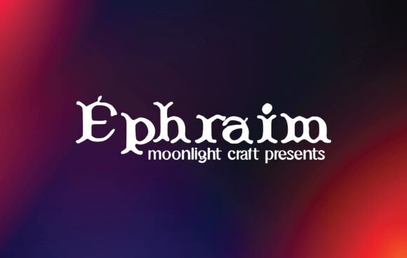 Ephraim: A Bold Font for Creative Campaigns