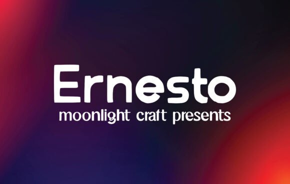 Ernesto: A Handwritten Font for Creative Expression