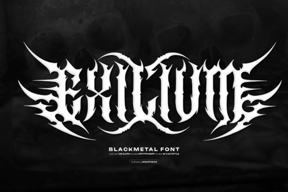 Exilium: A Bold Type for Editorial Design