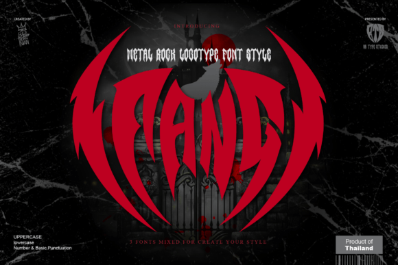 Fang: A Bold Blackletter Font