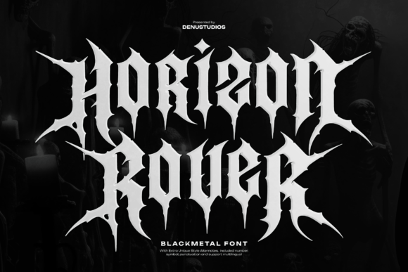Horizon Rover Font for Bold Web Design