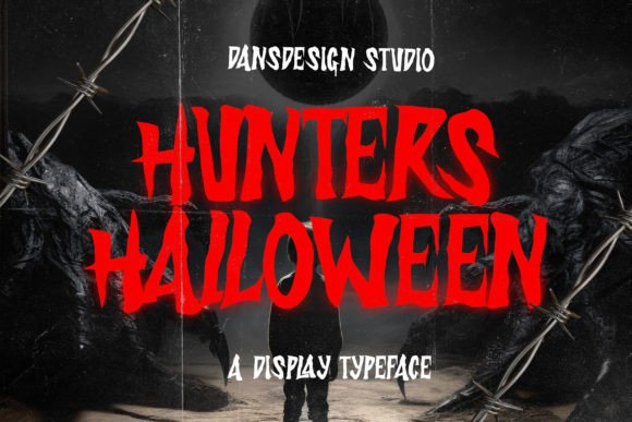 Hunters Halloween Font Review