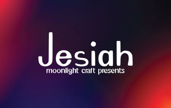 Jesiah: A Bold Blackletter Font