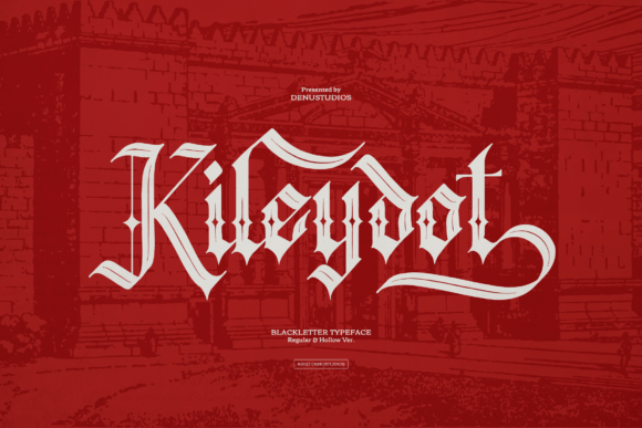 Kileydot: A Blackletter Font for Editorial Elegance