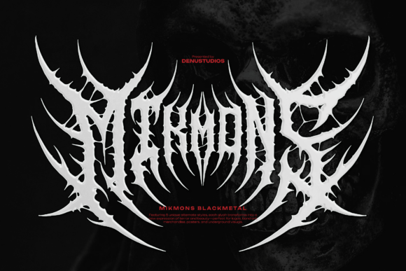 Mikmons: A Bold Blackletter Font