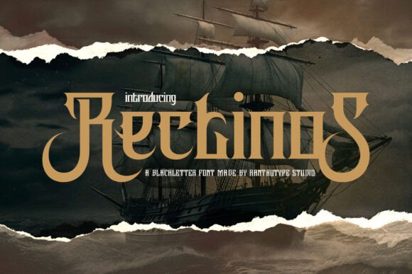 Rectinos: A Gothic Font for Business Branding
