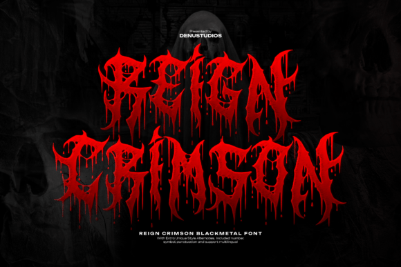 Reign Crimson Font for Business