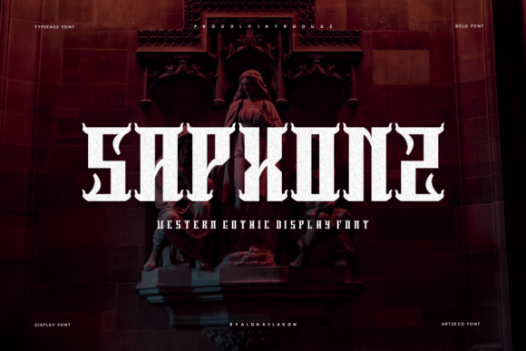Sapxonz: A Bold Font for Business