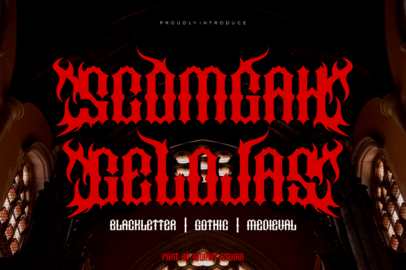 Scomgah Gelojas Font