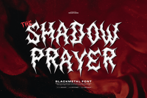 Shadow Prayer Font for Bold Branding