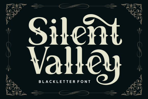 Silent Valley Font: A Mystical Typographic Journey