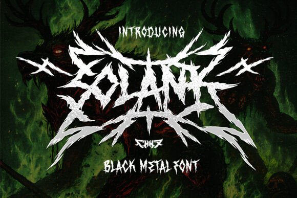 Solank: A Bold Font for Business Branding