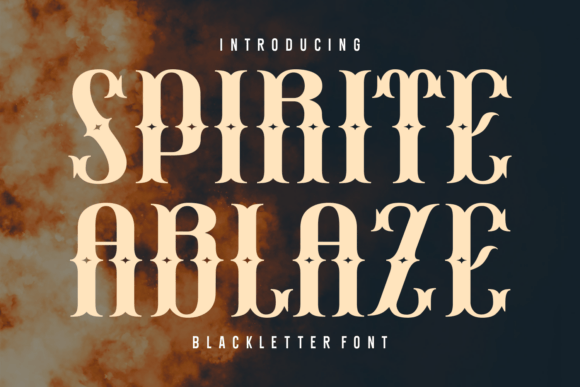 Spirite Ablaze: Bold Typography for Impact