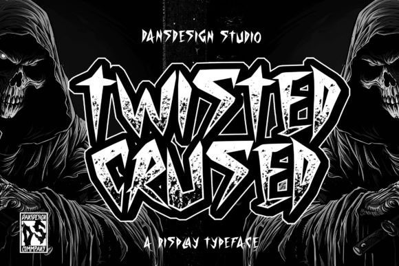 Twisted Crused: A Spooky Halloween Font