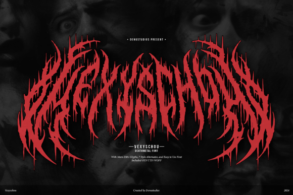 Vexyschou: A Blackletter with Character