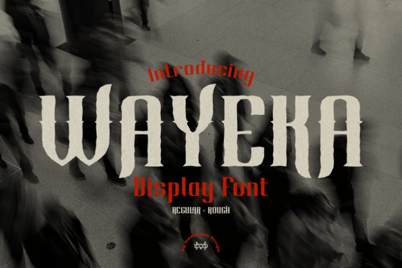 Wayeka: A Bold Display Font