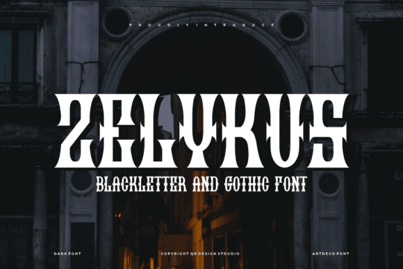 Zelykus: A Bold Font for Business Branding